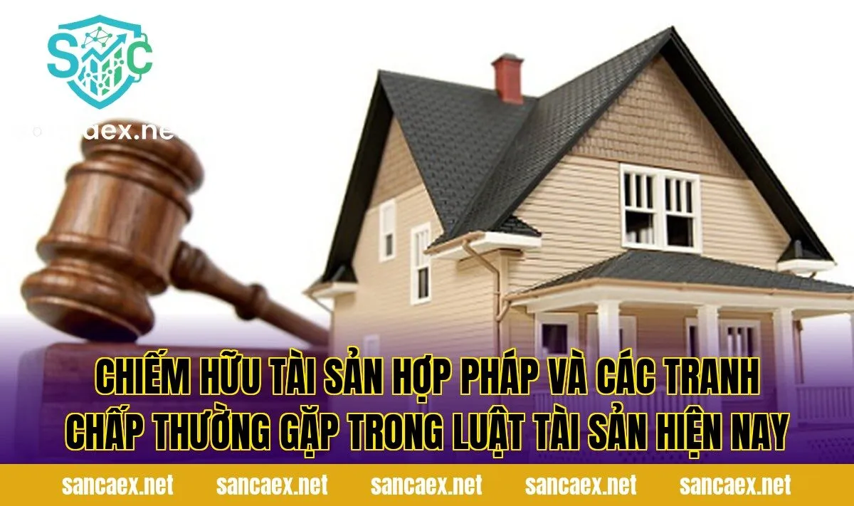 Chiếm hữu tài sản hợp pháp và các tranh chấp thường gặp trong luật tài sản hiện nay