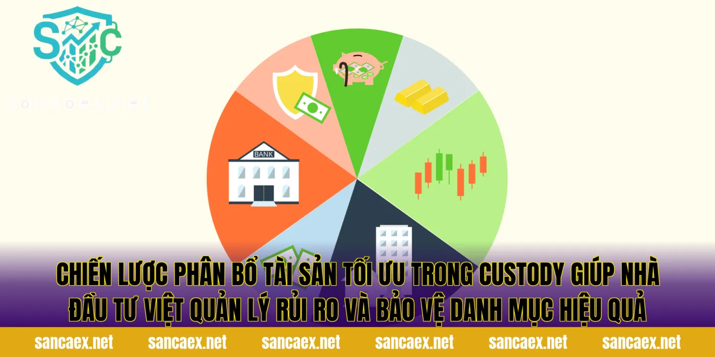 Chiến lược phân bổ tài sản tối ưu trong custody giúp nhà đầu tư Việt quản lý rủi ro và bảo vệ danh mục hiệu quả