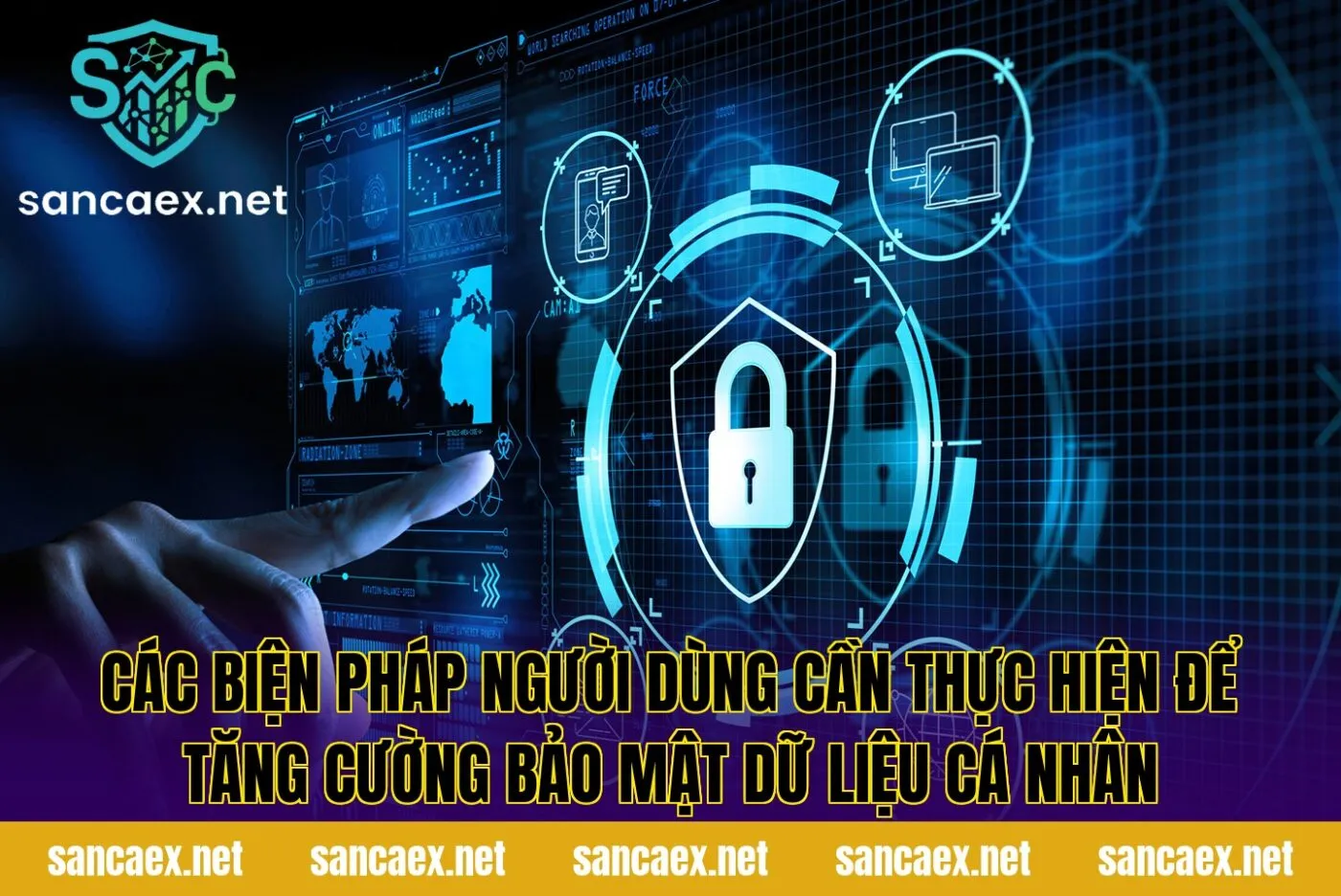 Các biện pháp người dùng cần thực hiện để tăng cường bảo mật dữ liệu cá nhân