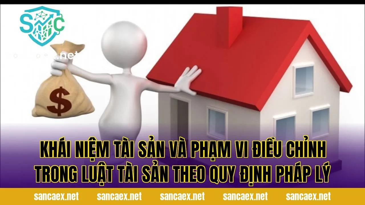 Khái niệm tài sản và phạm vi điều chỉnh trong luật tài sản theo quy định pháp lý