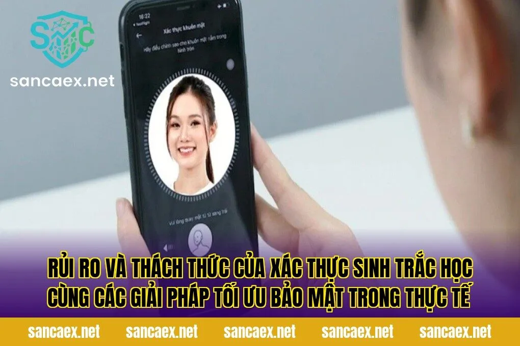 Rủi ro và thách thức của xác thực sinh trắc học cùng các giải pháp tối ưu bảo mật trong thực tế